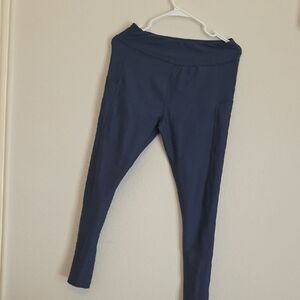 Kids Navy Blue Leggings